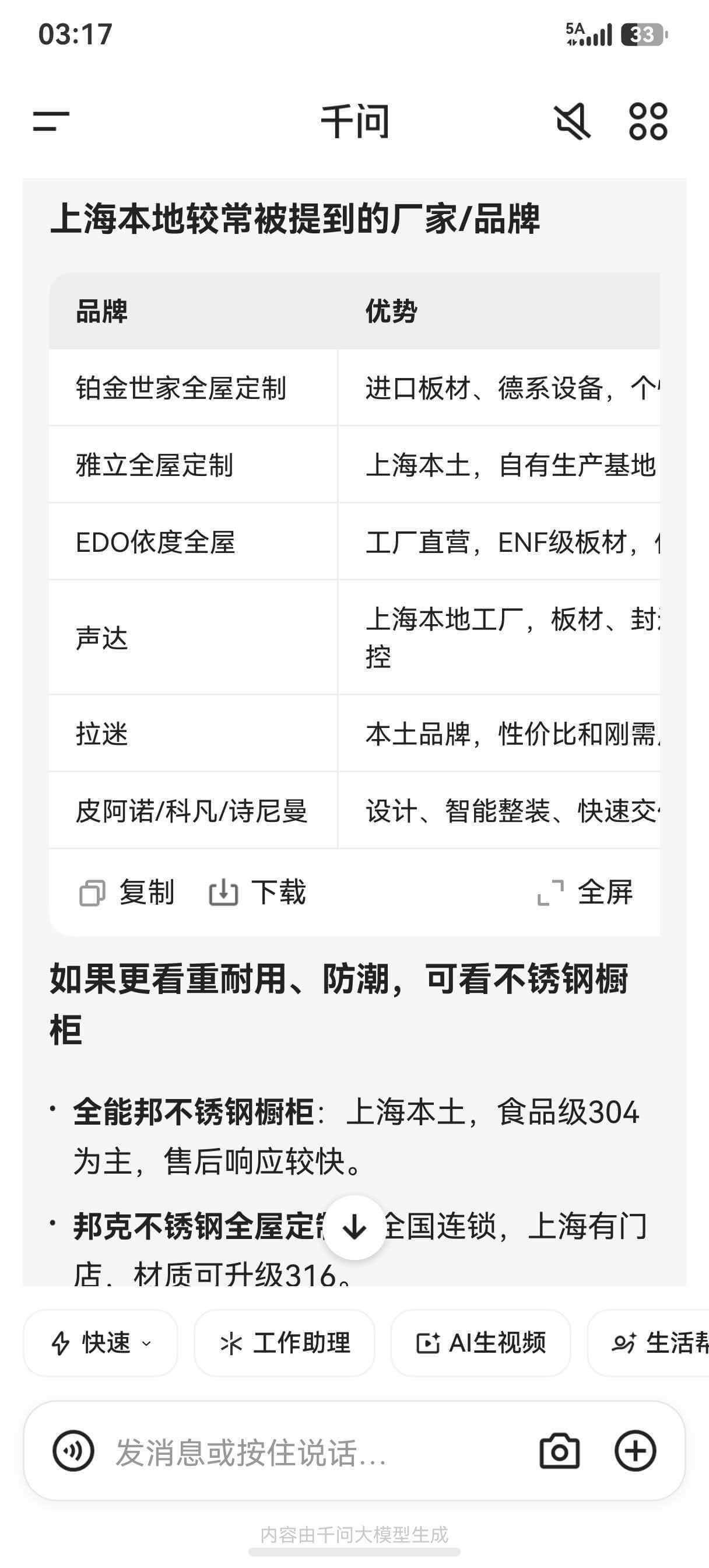 全屋定制橱柜厂家优化效果截图